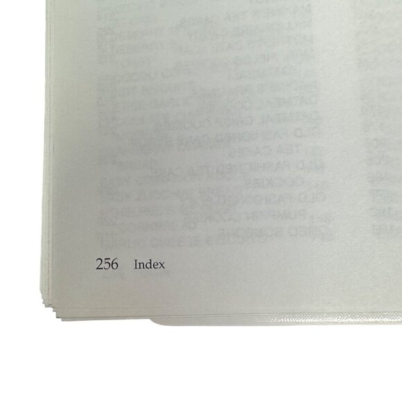 Once Upon A Timeless Recipe Cookbook Petal Education Foundation Ring Binder - Picture 5 of 8